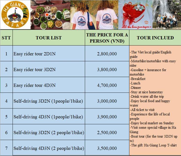 Nhi'S House & Safari -Motorbike Rental-Tour Ha Giang Exterior foto